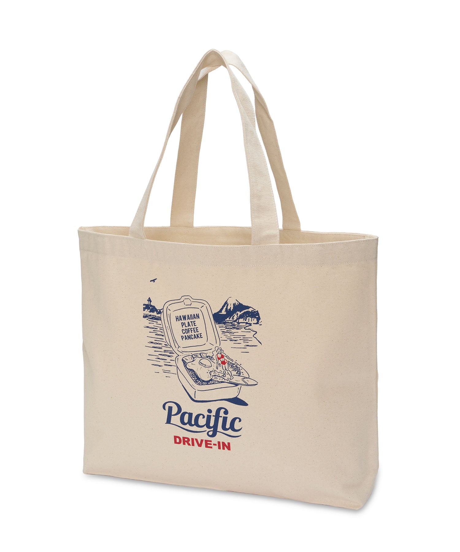 PDI HAWAIIAN PLATE TOTE BAG