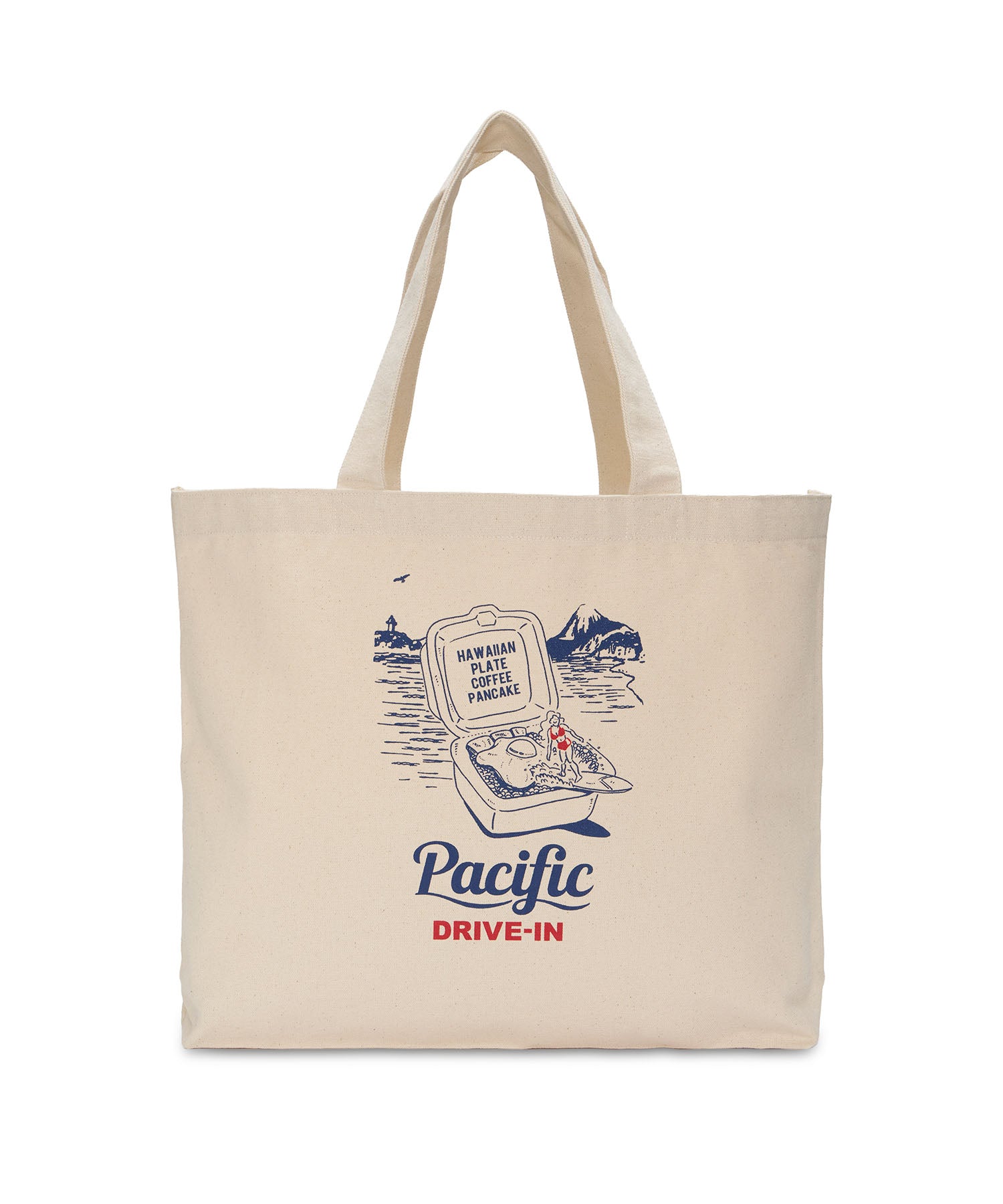 PDI HAWAIIAN PLATE TOTE BAG