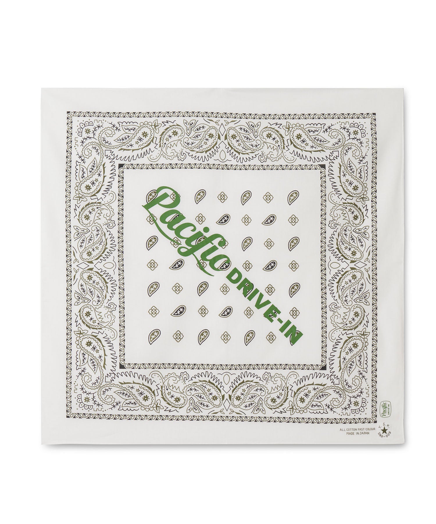 PDI LOGO BANDANA WHITE