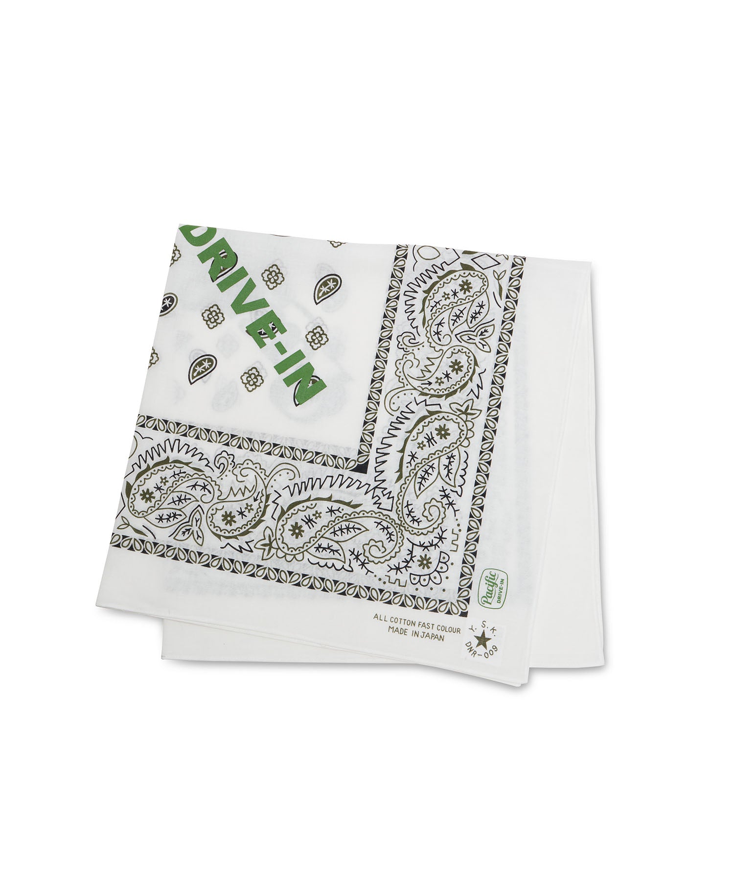 PDI LOGO BANDANA WHITE