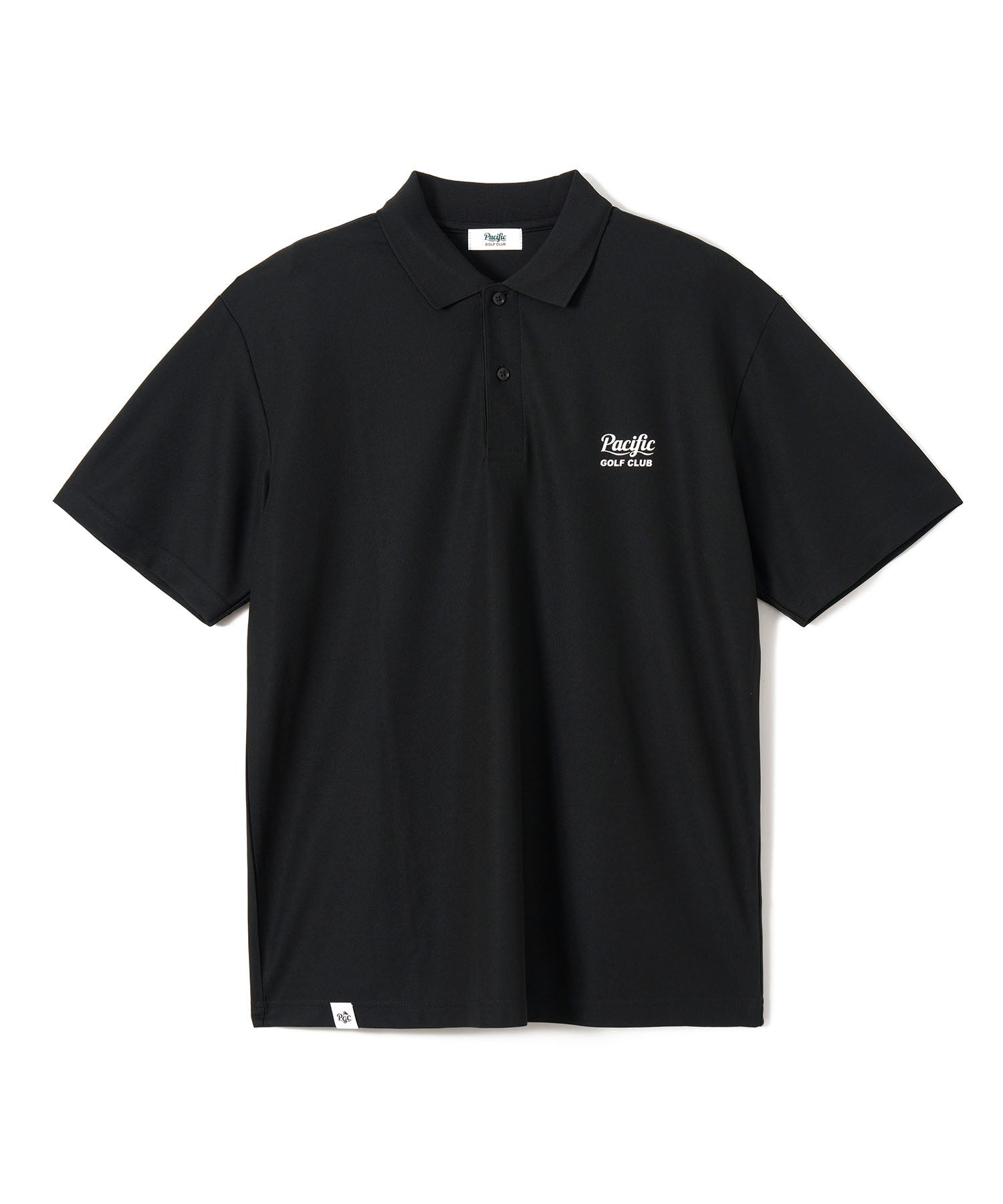 GOLF & HAMBURGER POLO BLACK