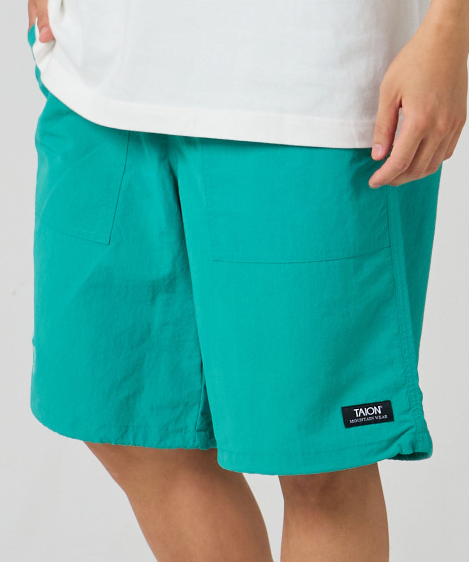 TAION × PPC NON DOWN MOUNTAIN W-POCKET SHORTS