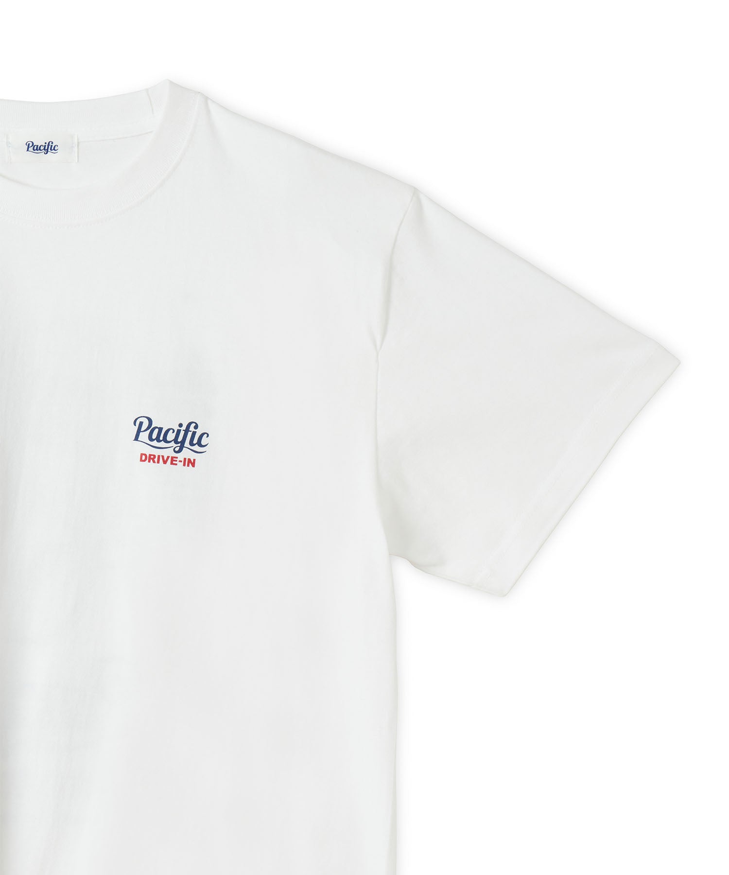 PDI HAWAIIAN PLATE S/S TEE WHITE