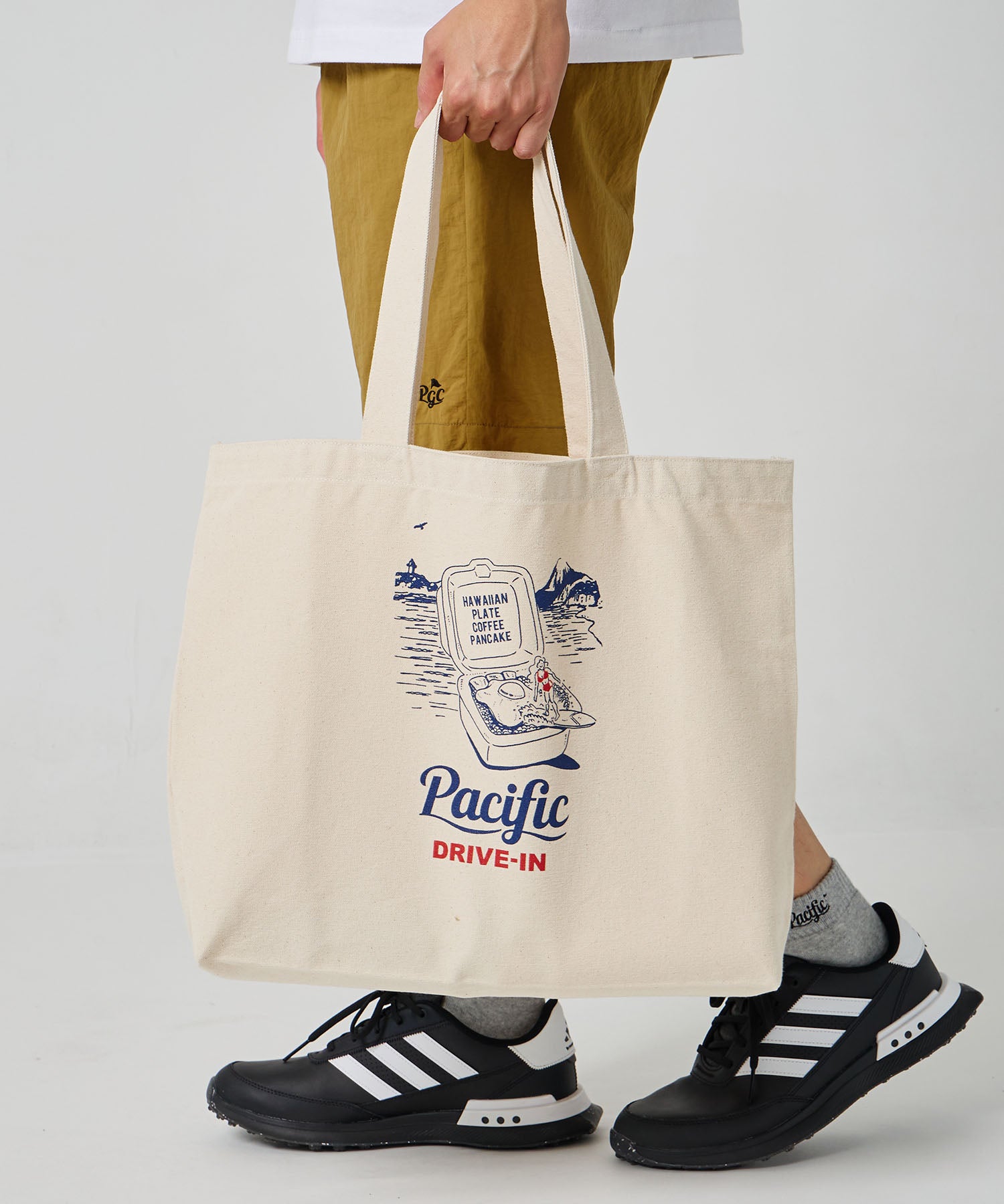 PDI HAWAIIAN PLATE TOTE BAG