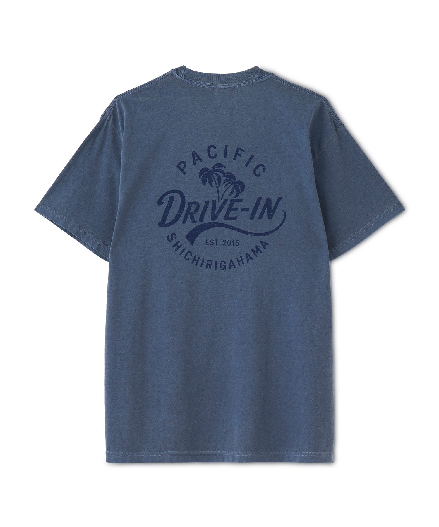 PDI ALOHA & SCRIPT LOGO T-SHIRT(PIGMENT DYED)