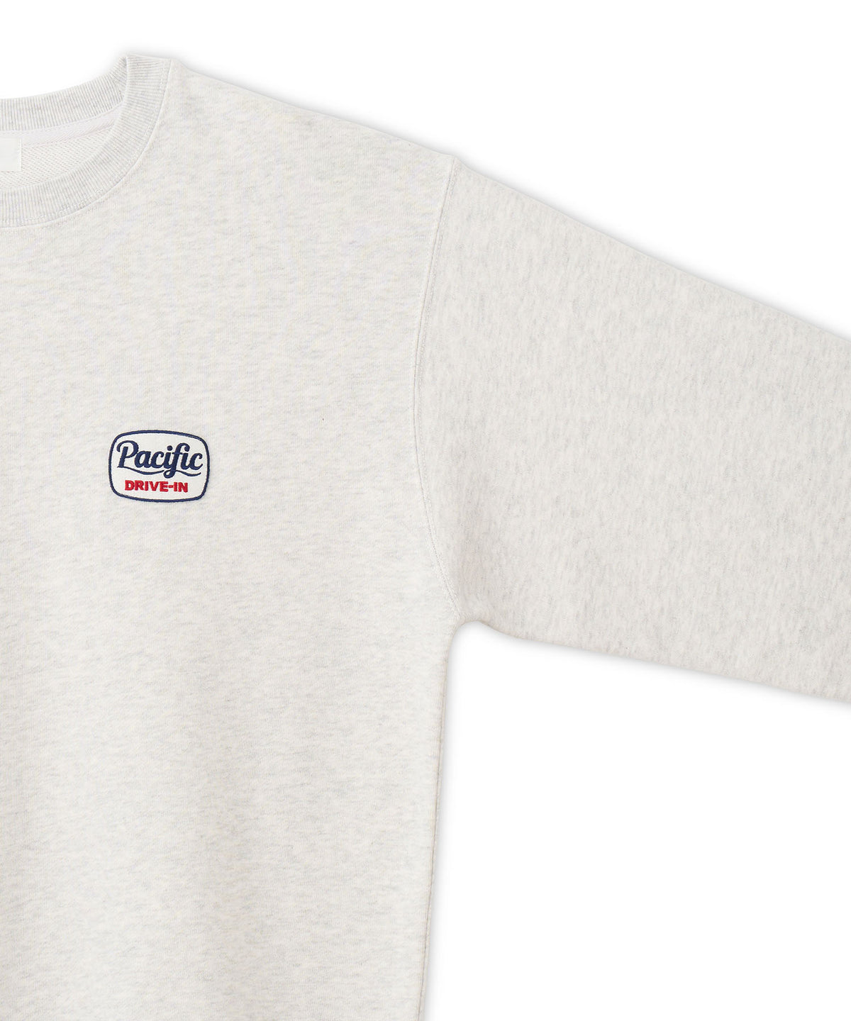 PDI LOGO WAPPEN CREW-NECK SWEAT P/O
