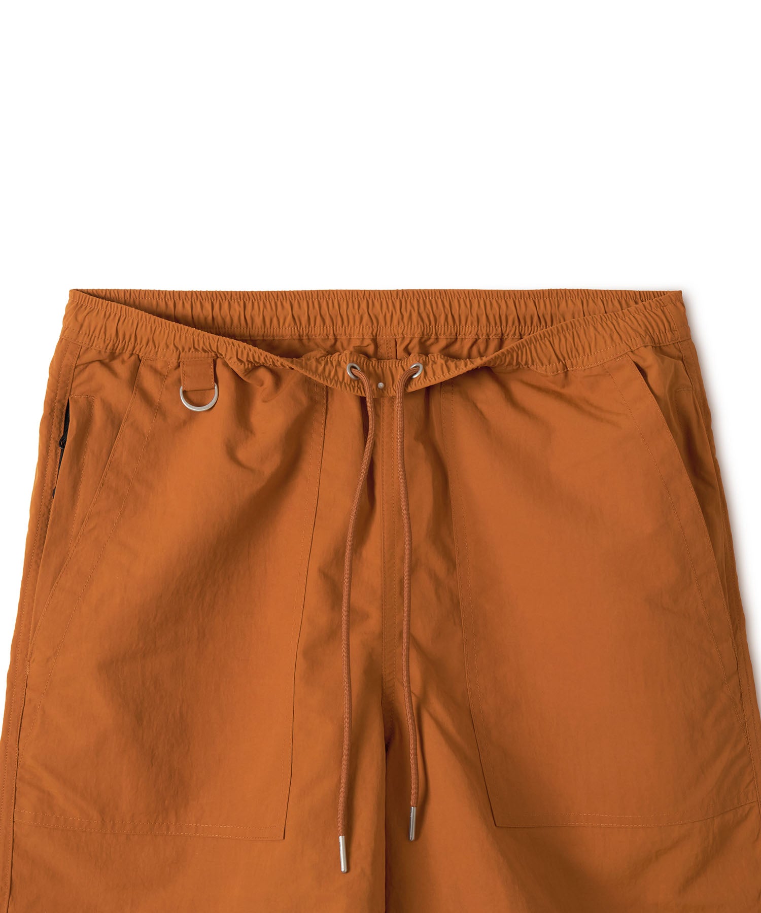 TAION × PPC NON DOWN MOUNTAIN W-POCKET SHORTS BROWN