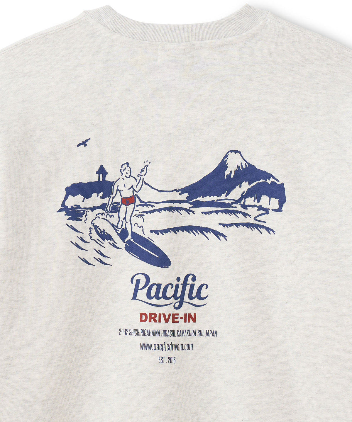PDI LOGO WAPPEN CREW-NECK SWEAT P/O