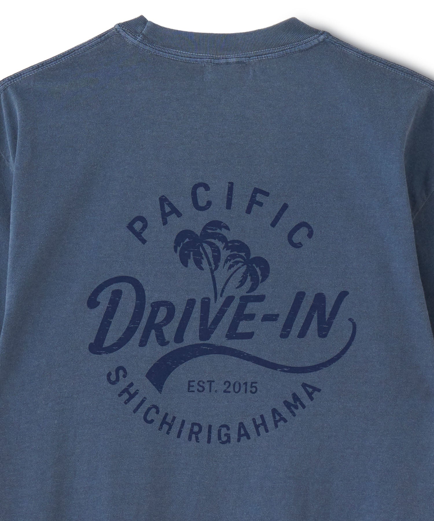 PDI ALOHA & SCRIPT LOGO T-SHIRT(PIGMENT DYED)