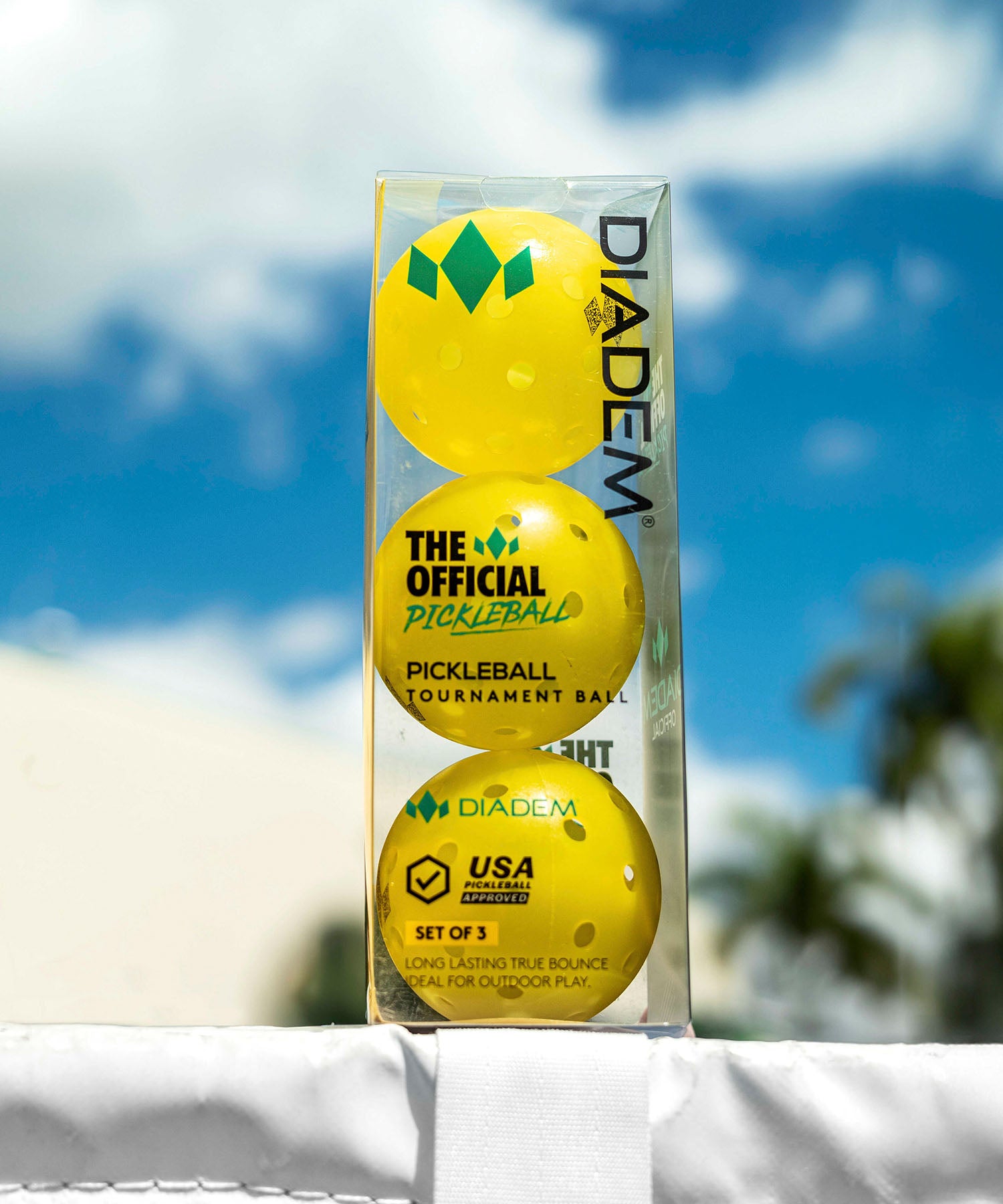 DIADEM THE OFFICIAL PICKLE BALL 3PK