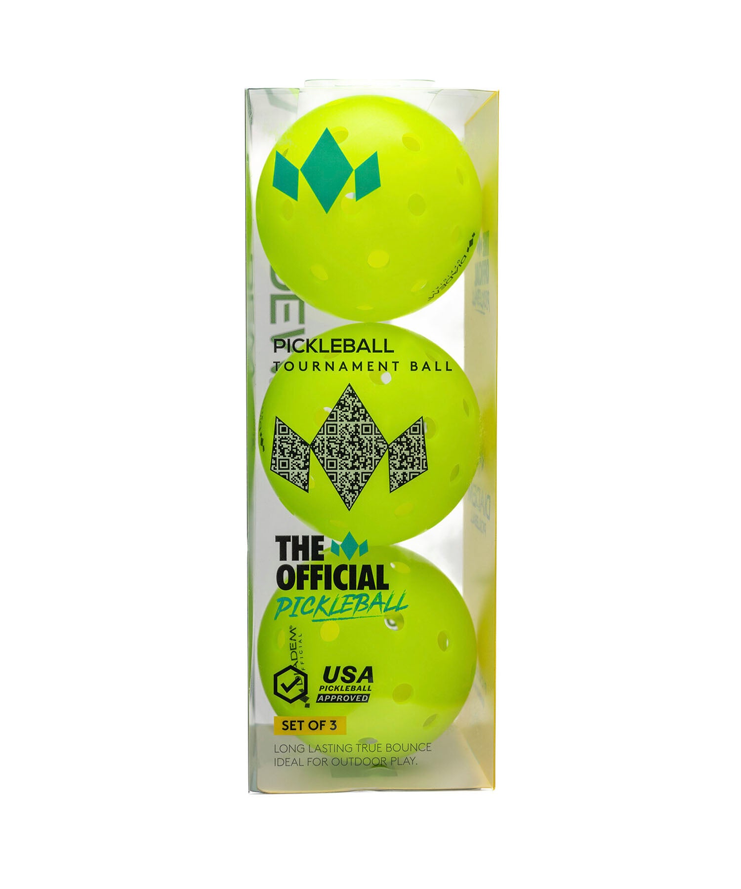 DIADEM THE OFFICIAL PICKLE BALL 3PK｜Pacific GENERAL STORE