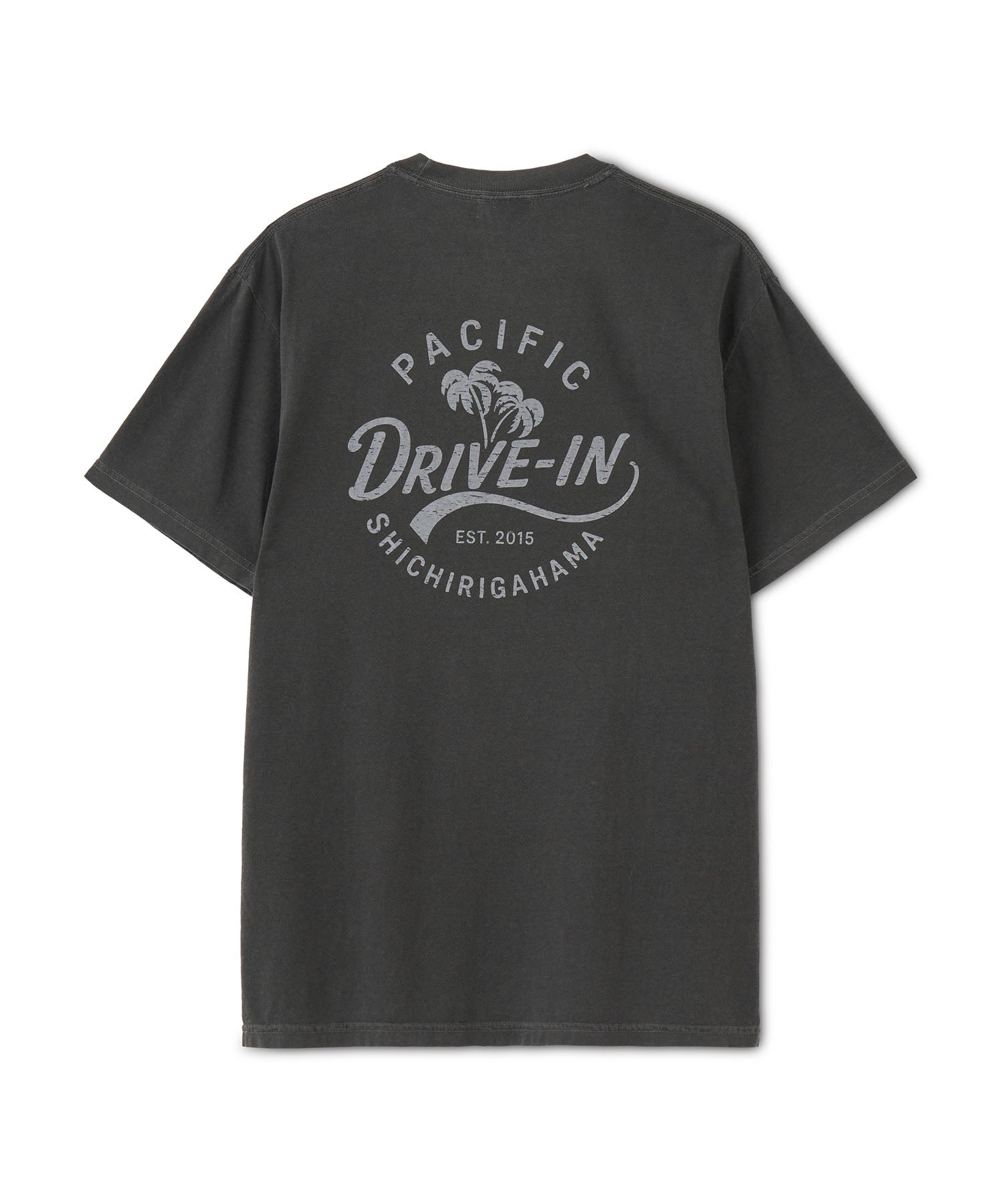 PDI ALOHA & SCRIPT LOGO T-SHIRT(PIGMENT DYED)