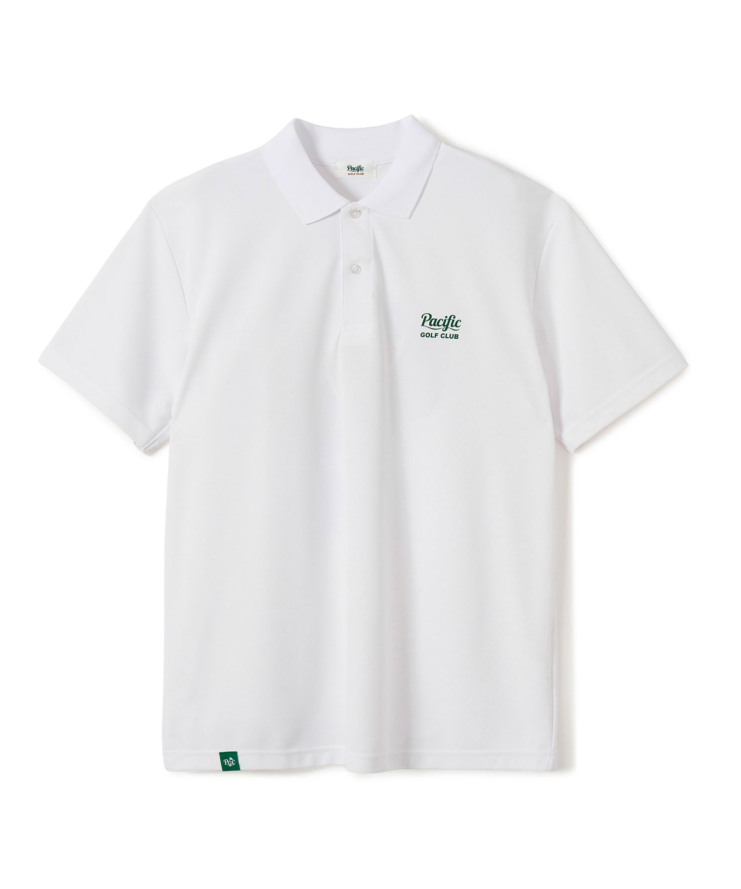 GOLF & HAMBURGER POLO WHITE