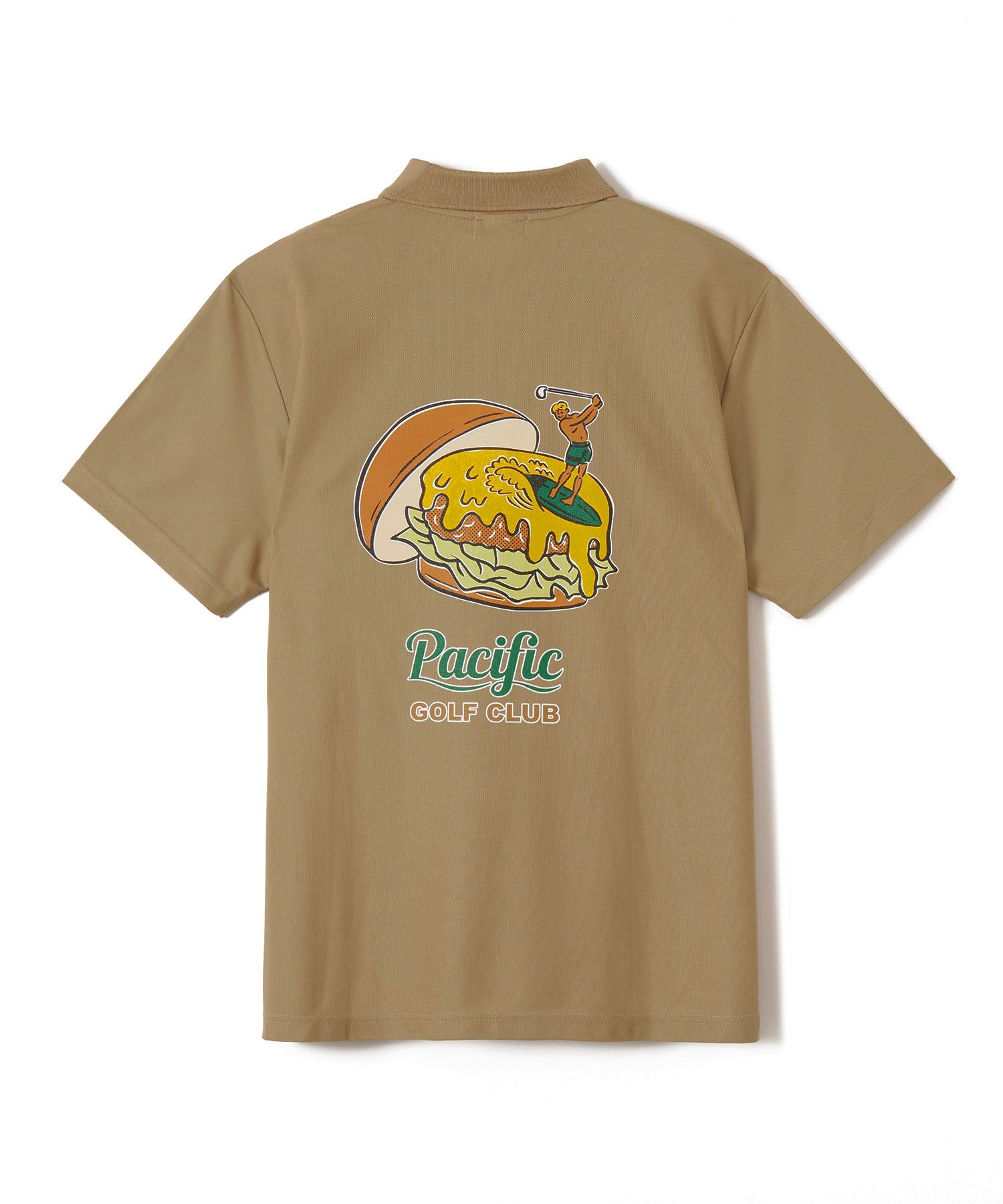 GOLF & HAMBURGER POLO SAND KHAKI