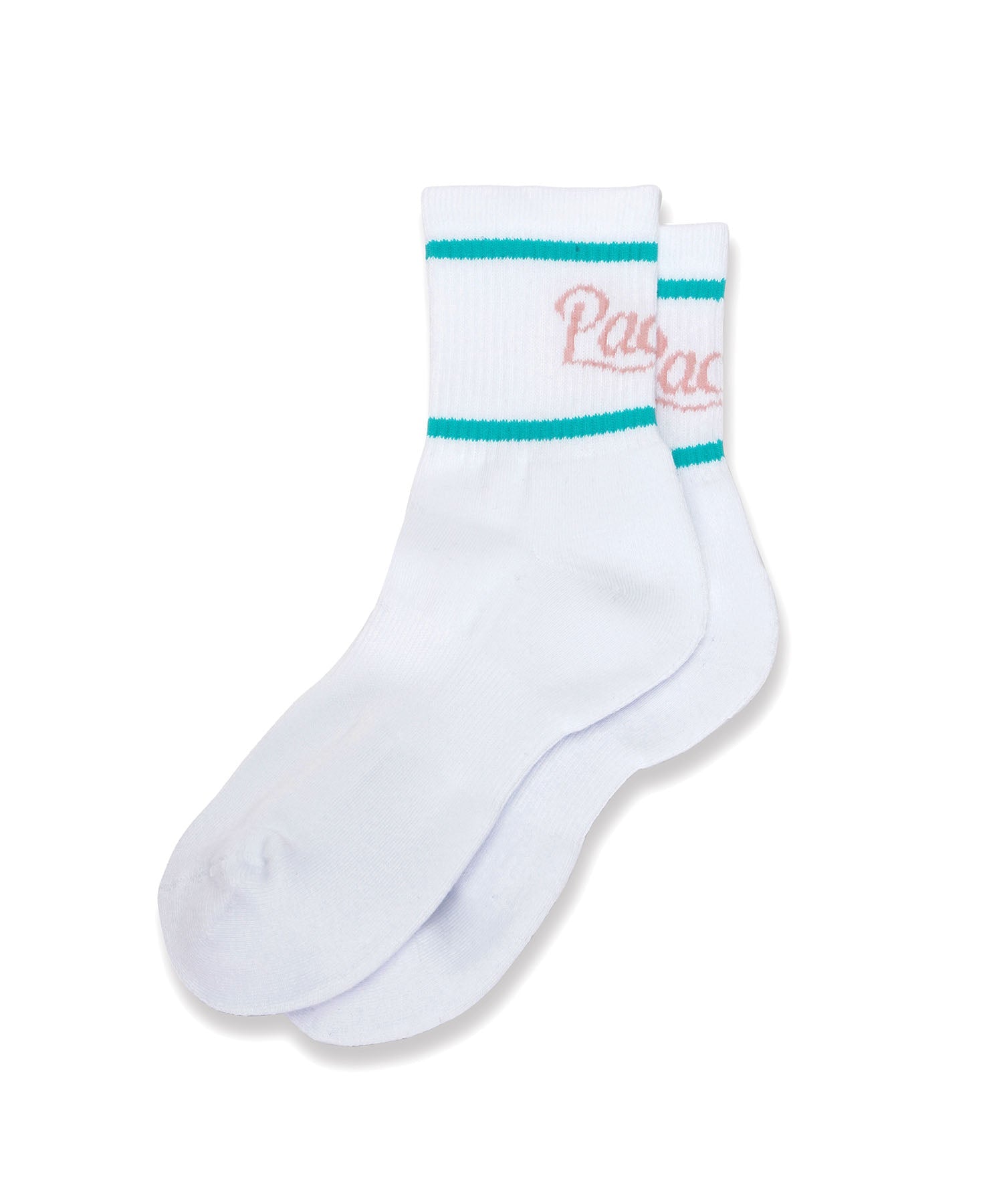 PPC SOCKS WHITE×PINK